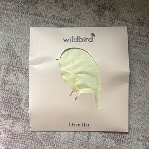 Wildbird Linen Hat in Light Yellow